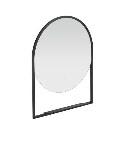 Ogledalo COLAVENE 60×75 crno mat