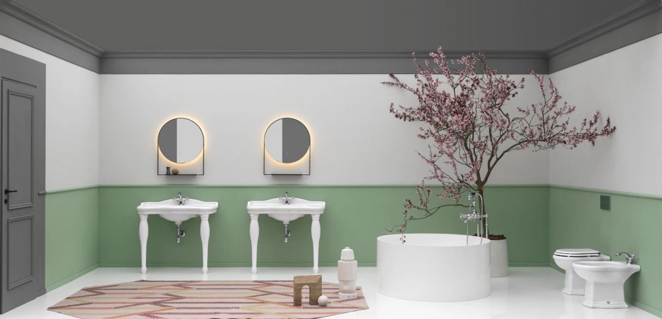 Ogledalo COLAVENE 60x75 crno mat - Slika 3