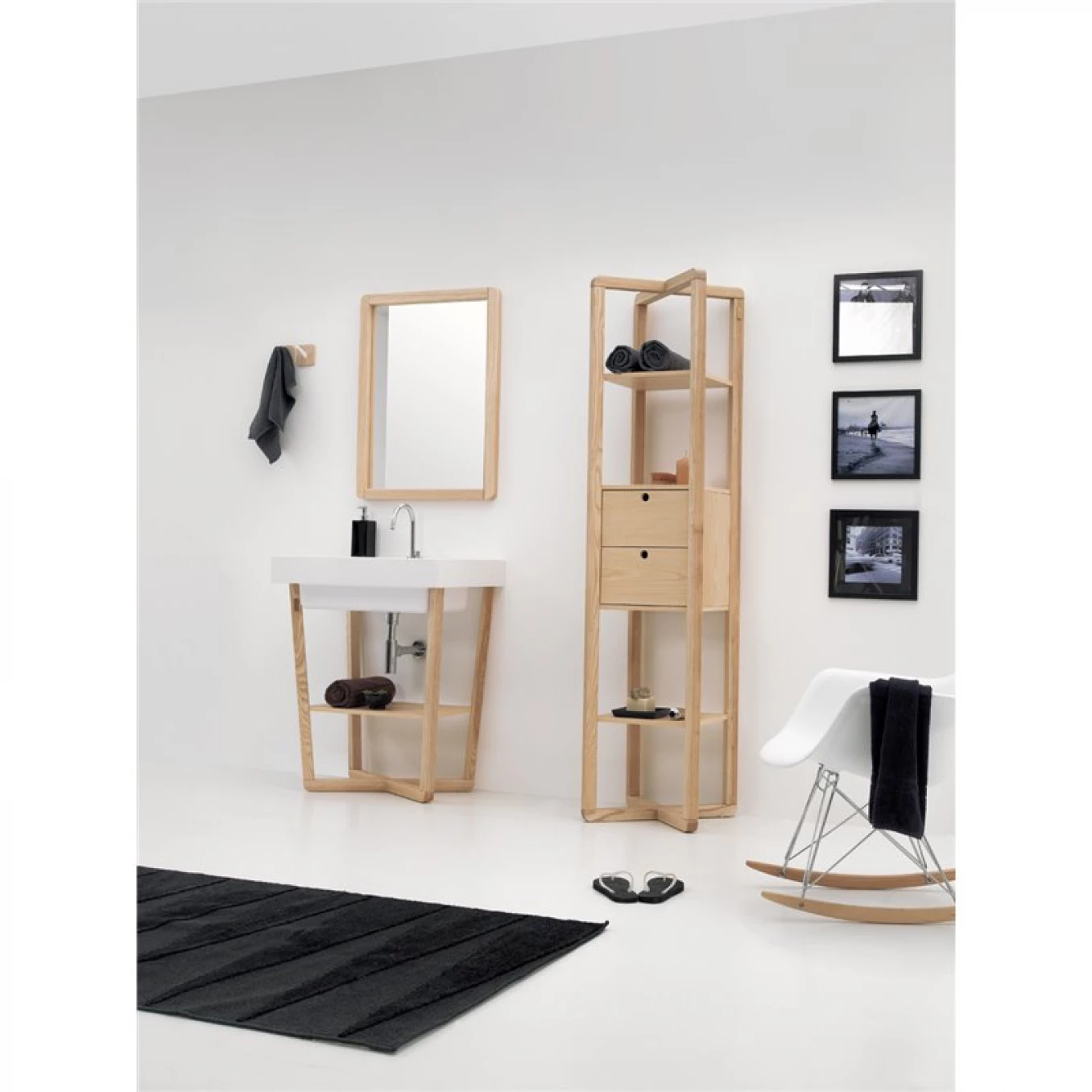 Vertikala sa 2 fioke 40x38x177 jasen - Slika 2