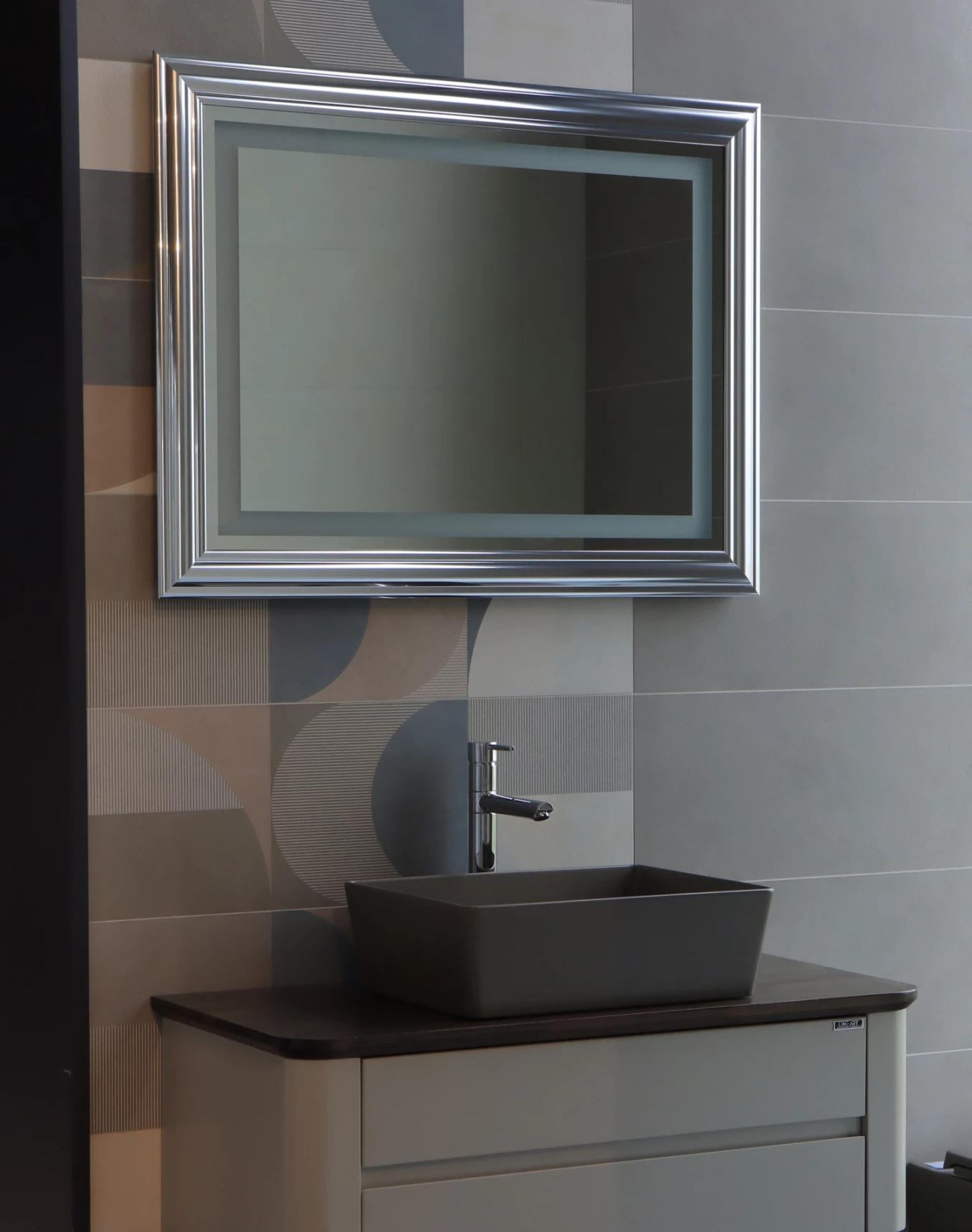 Ogledalo COPEN 1000x760 Silver - Slika 3