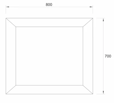 Ogledalo COPEN 800×700