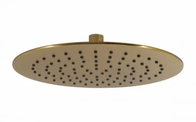 Ruža tuša COPEN fi250mm ABS brušeno zlato