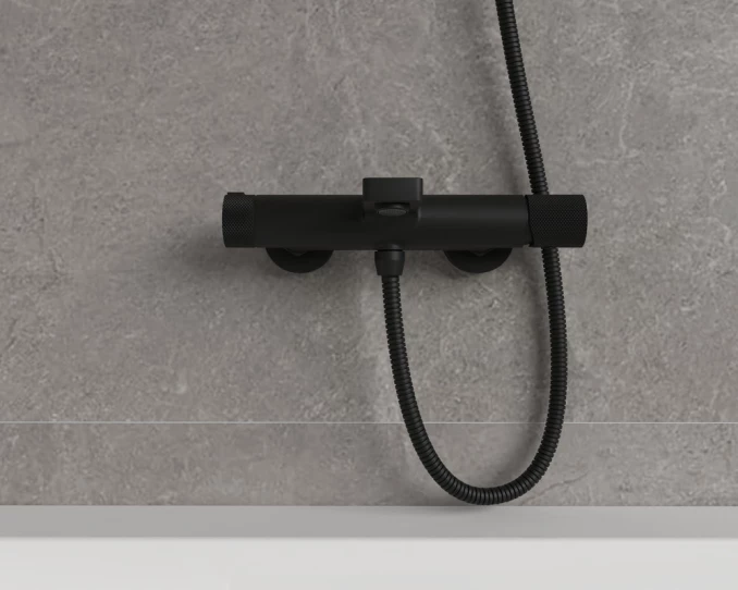 Baterija za kadu COPEN NOOK mat crna - Slika 3