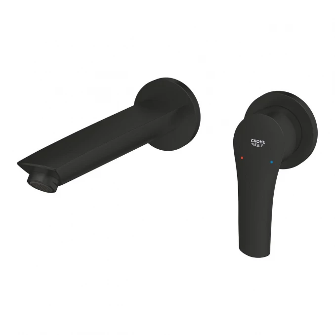 Maska ugradne baterije za lavabo GROHE EUROSMART L matte black - Slika 4