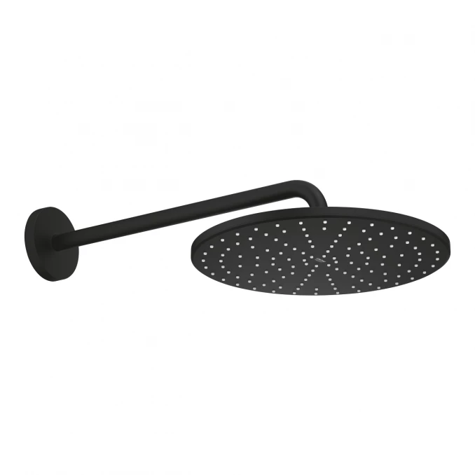 Ruža tuša sa držačem GROHE RAINSHOWER MONO 310. 422mm phantom black - Slika 3
