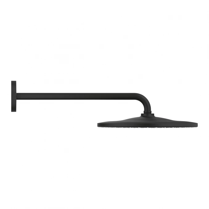 Ruža tuša sa držačem GROHE RAINSHOWER MONO 310. 422mm phantom black - Slika 4