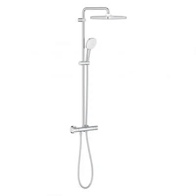 Termostatska baterija sa usponskim tušem GROHE TEMPESTA SYSTEM 250 CUBE