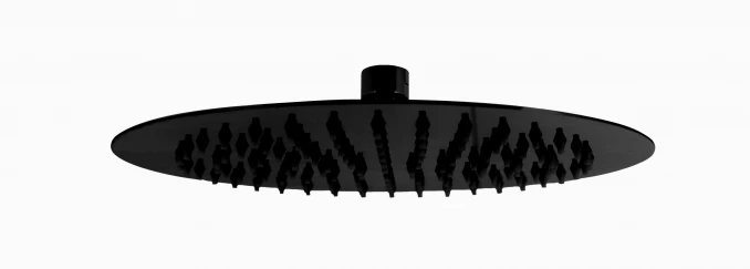 Ruža tuša COPEN fi300mm mat crna S/S304
