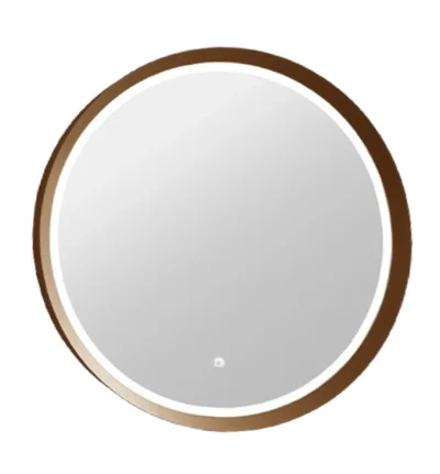 Ogledalo COPEN fi600 sa alu ramom 56.5mm LED gold