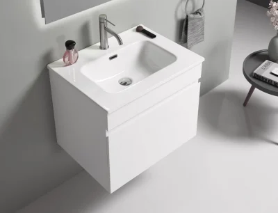 Toaletni ormarić UNILINE LUMA 600 sa lavaboom, soft close fioka