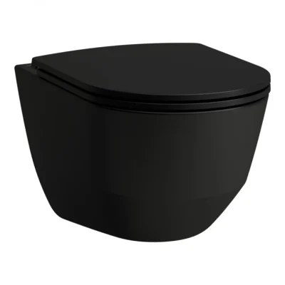 Konzolna šolja LAUFEN PRO rimless black matt