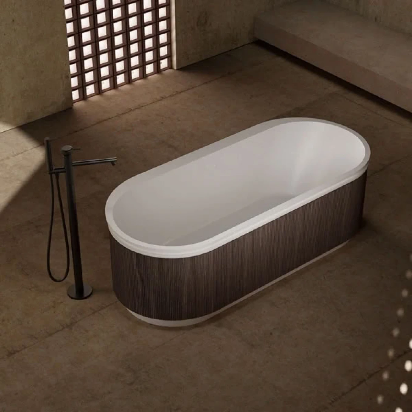 Kada samostojeća COPEN WOODLINE 1700x750x550mm - Slika 4