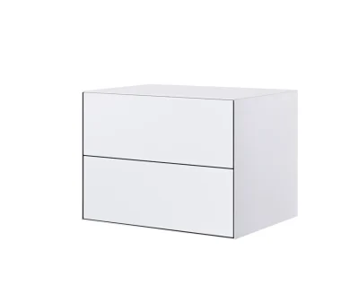 Toaletni ormarić COPEN ARCTIC 600x460x450mm matt white sa stone gornjom pločom