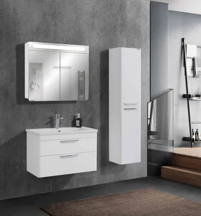 Ogledalo LINEART EFES 600 white