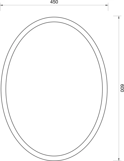 Ogledalo 1005 (60×45)