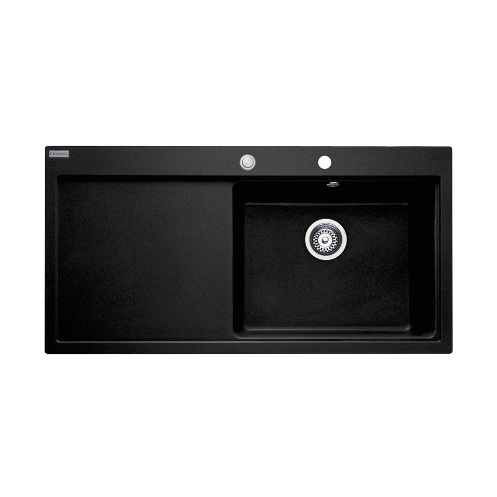 Granitna sudopera FRANKE MYTHOS MTG 611 LEVA I DESNA 100x51,5 crna