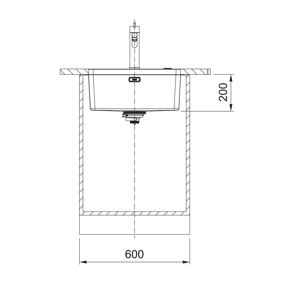 Inox sudopera FRANKE MYTHOS MYX 110 50 54x44 - Slika 3