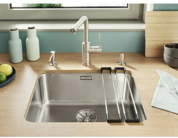 Inox sudopera BLANCO SOLIS 400 U 40x40 - Slika 3