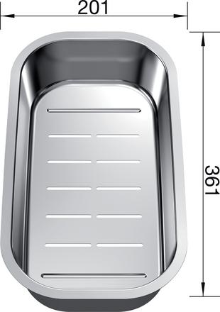 Inox sudopera BLANCO AXIS III 6 S IF DESNA 100x51 - Slika 4
