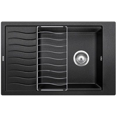Granitna sudopera BLANCO ELON XL 8 S 86×50 crna