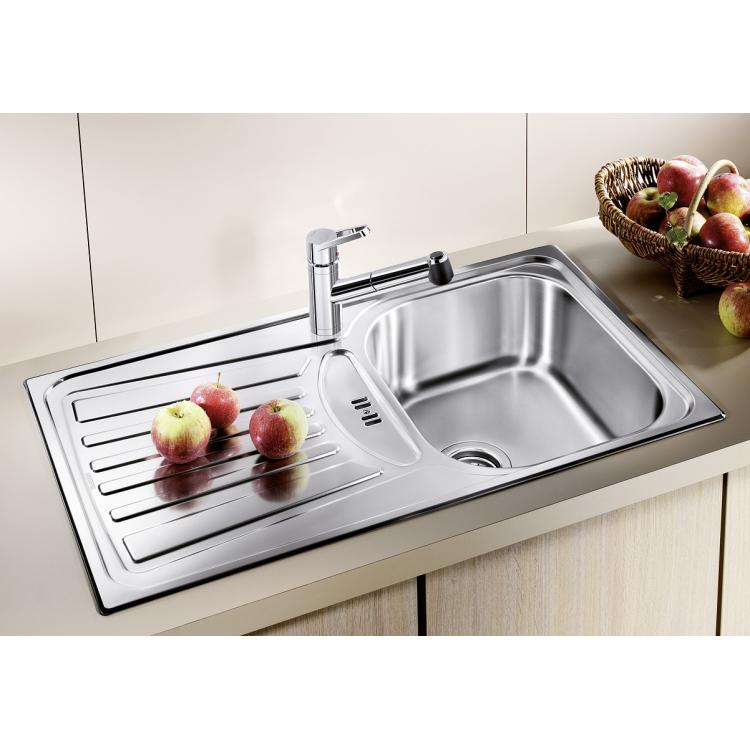 Inox sudopera BLANCO PLUS 45 S 86x50 - Slika 2