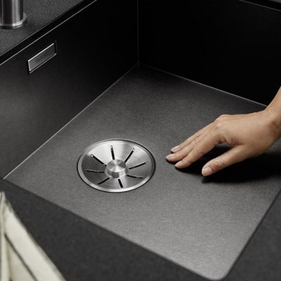 Inox sudopera BLANCO ZEROX 500U DARK STEEL 50×40 antracit