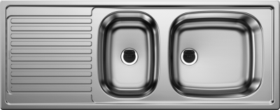 Inox sudopera BLANCO TOP EZS11X4 110×43,5