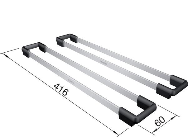 Inox sudopera BLANCO SOLIS 700 U 70x40 - Slika 5