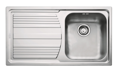 Inox sudopera FRANKE LOGICA LINE LLX 611 L 86×50