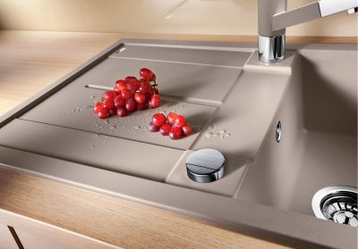 Granitna sudopera BLANCO METRA 5 S 86×50 krema