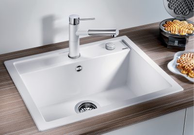 Granitna sudopera BLANCO DALAGO 6 61,5×51 bela