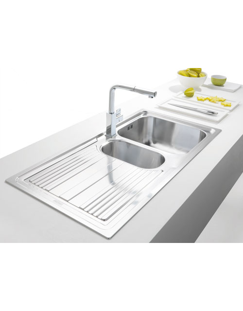 Inox sudopera FRANKE LOGICA LINE LLX 651 DESNI 100x50 - Slika 2