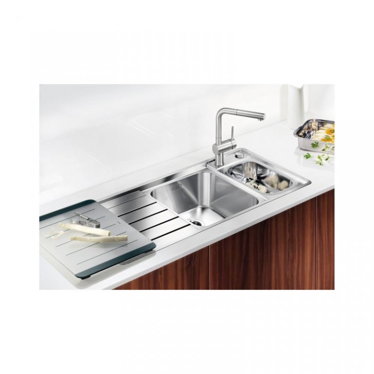 Inox sudopera BLANCO AXIS III 6 S IF DESNA 100x51 - Slika 2