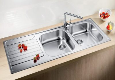 Inox sudopera BLANCO DINAS 8 S 116×50