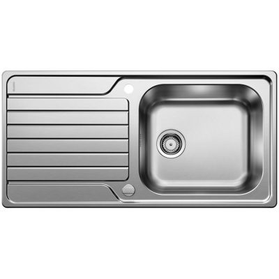 Inox sudopera BLANCO DINAS XL 6 S SA PODIZAČEM ČEPA 100×50