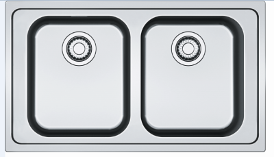 Inox sudopera FRANKE SMART SRX 620 86 86×50