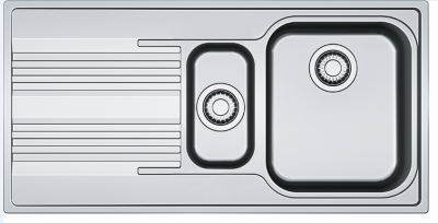 Inox sudopera FRANKE SMART SRX 651 5 137 5MM LEVA 100×50