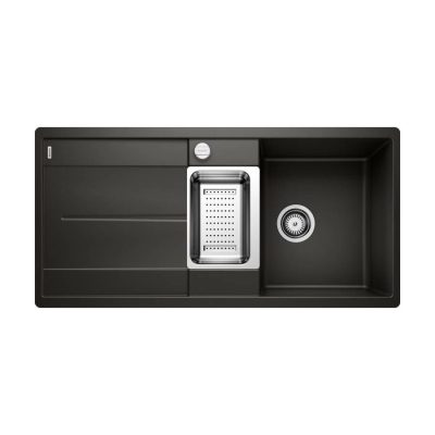 Granitna sudopera BLANCO METRA 6 S F 99×49 crna